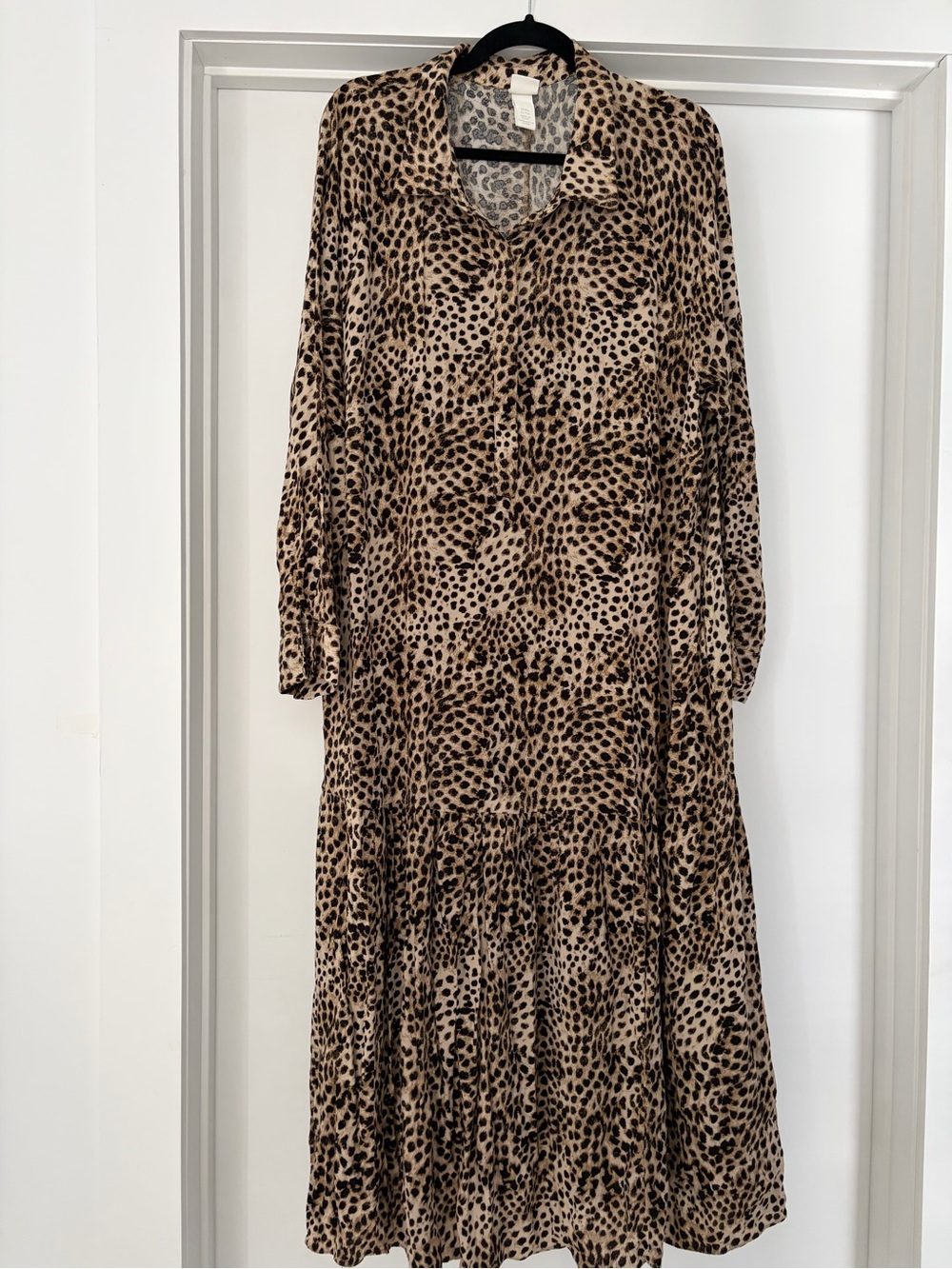 H&M Maxi Cheetah Dress